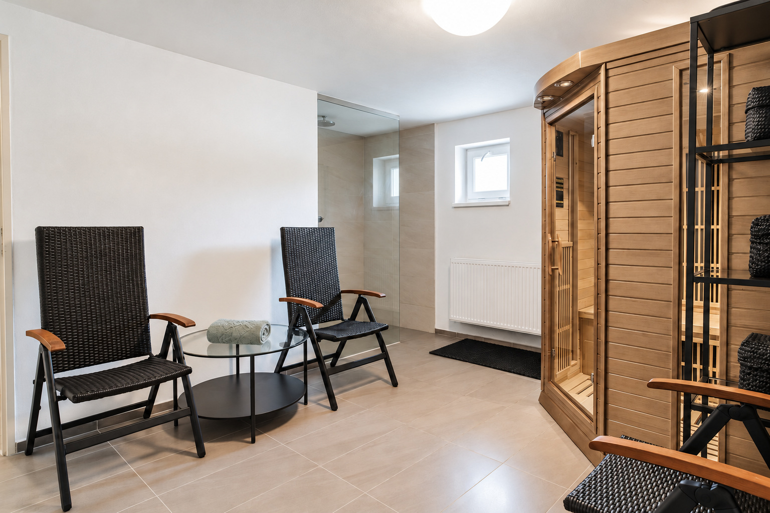 Sauna a sklep – jednotka 56/7